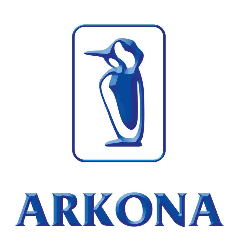 Logo Arkona niebieskie
