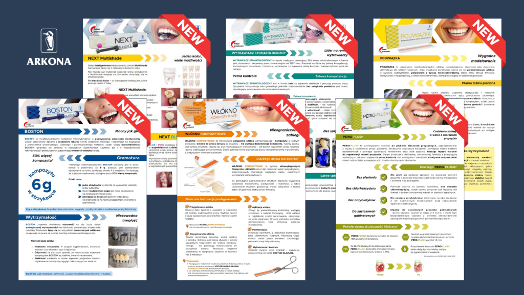 nowe karty produktowe